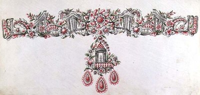 コリアーの設計（図面） 作： Italian School